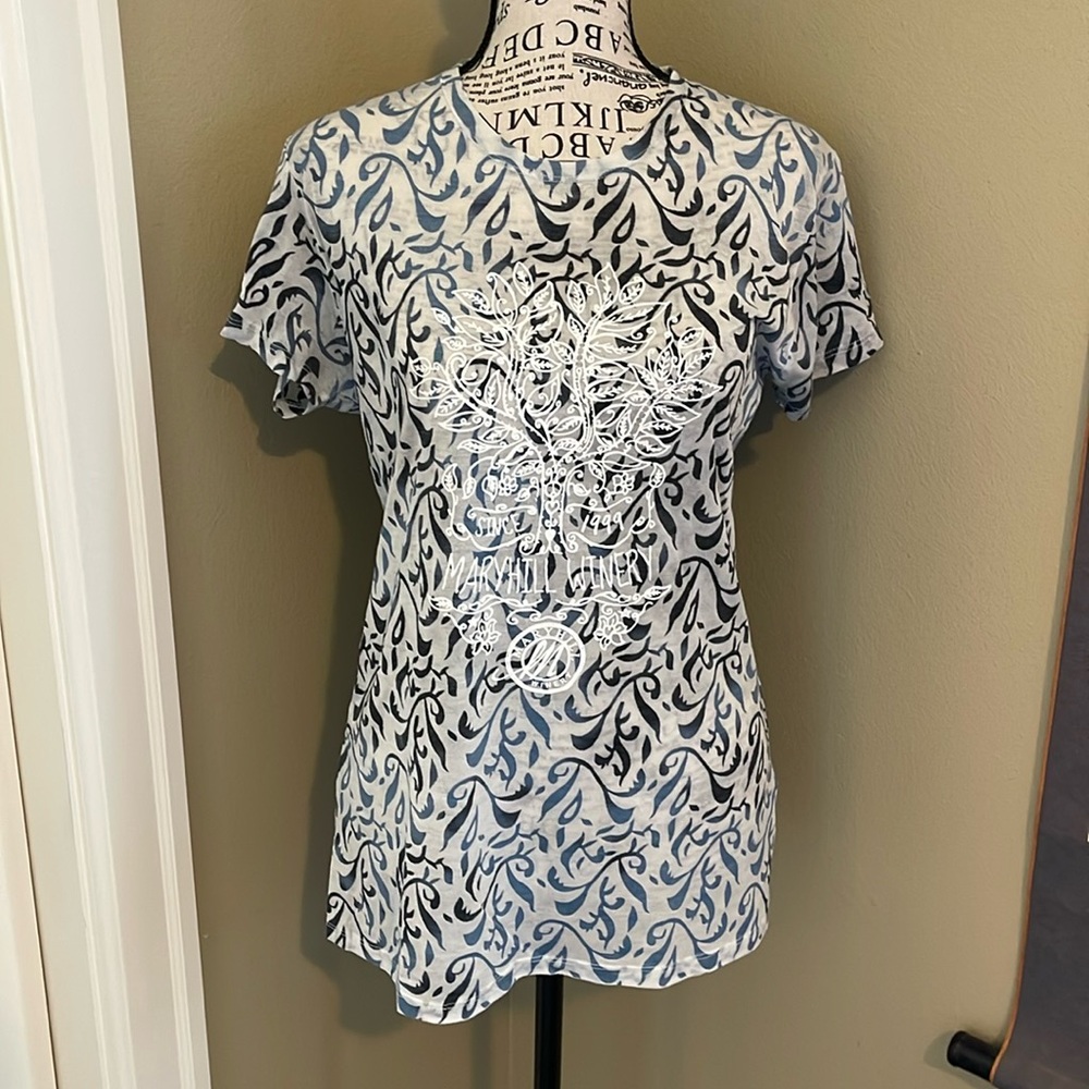 My Sport novelty women’s slightly sheer tee w/Maryhill Winery detail on front